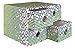 Produktbild Idena 31065 - Schubladenbox FSC-Rec, Graphic, mit 4 Schubladen, 25,5 x 21 x 17 cm