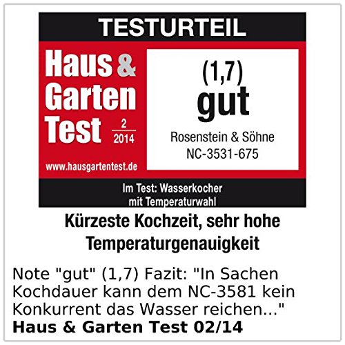 Rosenstein & Söhne Glas-Wasserkocher WSK-400.tmp mit Temperaturwahl - 3