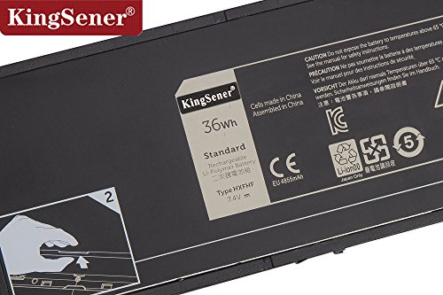 kingsener® 7,4 V 36 WH hxfhf Akku für Dell Venue 11 Pro (7130) Tablet vjf0 X hxfhf Bateria - 4