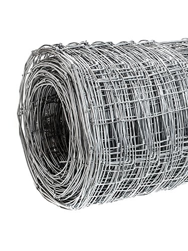 Gartenzaun Wildzaun Weidezaun Zaun Knotengeflecht 50 Meter 125/16/15 inkl. 10m Spanndraht - 3