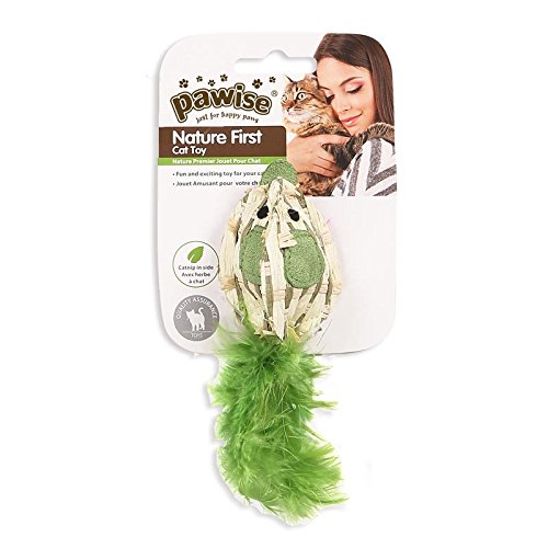 PAWISE Toys Nature First Mouse, 11 cm