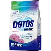 Detos Active White and Colored Matic Detergent 9 kg