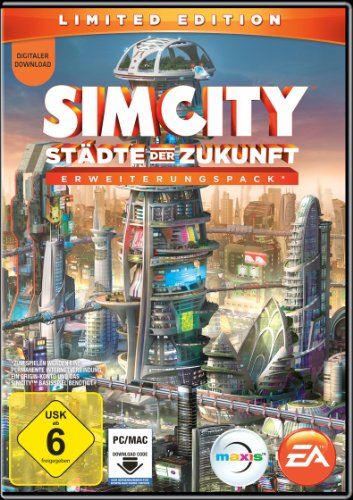 Preisvergleich Produktbild SimCity: Städte der Zukunft - Limited Edition (Erweiterungspack) [Download Code]