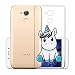 Produktbild Hülle für Huawei Honor 6A Cover , Wenjie Transparent Nettes Einhorn Silikon Mode Handyhülle Schale Tasche SchutzHülle für Huawei Honor 6A