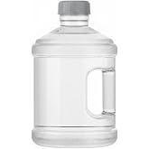 predolo Water Container for Dispenser Food Type Reusable Water Carafe Large Capacity for Campers, Camping, Car Travel, Transp