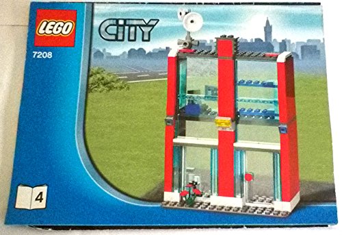 Preisvergleich Produktbild LEGO ® CITY - Beschreibung - Bauanleitung - Aufbauanleitung - 7208-4 - Große Feuerwehr Station