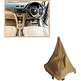New JD Car Accessories, for Car (Maruti Suzuki Swift DZIRE TYP2) Automotive Parts, PU Leather & ABS Made,Gear Shift Lever Cov
