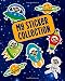 Produktbild My Sticker Collection: Blank Sticker Album Book Space Monkeys Gift for Boys (80 Pages)