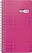 Produktbild rido/idé 701690703 Taschenkalender Taschenplaner int., 2 Seiten = 1 Woche, 87 x 153 mm, Grafik-Einband pink, Kalendarium 2018, Wire-O-Bindung