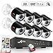 Produktbild ANRAN 8CH 1080p POE NVR System mit 8PCS 1080P Surveillance IP Netzwerk Sicherheit Kamera Outdoor mit 2TB Festplatte IR Nachtsicht, Bewegungserkennung und Fernzugriff