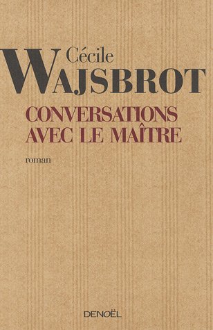 couverture de : Conversations avec le ma&icirc;tre