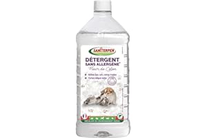 Saniterpen Action Pin Parfum Fleuri Detergent sans Allergene pour Chien 1 L