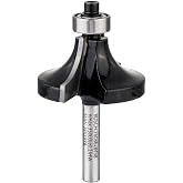 Bosch Yuvarlak freze 6 mm, R1 12,7 mm, D 38,1 mm, U 18,6 mm, G 60 mm 2608628458