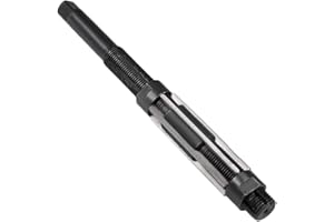 sourcing map Alésoir à main Carré HSS réglable aléseur trou métal Outil coupe main 21-23mm gamme réglage 6 Flutes