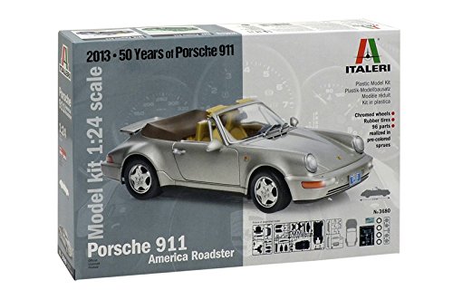 Preisvergleich Produktbild Italeri 510003680 - 1:24 Porsche 911 America Roadster