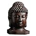 Produktbild ROSENICE Mini Holz Buddha Feng Shui Figur Buddha Kopf statue Tischdeko Gartenfigur Dekoration