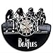 Produktbild YUN Clock@ Wanduhr aus Vinyl Schallplattenuhr Upcycling Familien Dekoration 3D The Beatles Design-Uhr Wohnzimmer Schlafzimmer Restaurant Wand-Deko Kunst Geschenk/Durchmesser 30 cm