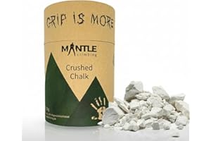 ‎MANTLE CLIMBING EQUIPMENT Mantle - hochwertiges Kletterchalk für besseren Grip | Magnesiumcarbonat Chalk Powder für trockenere Hände beim Klettern, Bouldern & Fitness