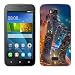 Produktbild Fubaoda Huawei Honor Bee Hülle Case, [Stadtboden Wald] Ultra Dünn Handyhülle Cover Soft Premium-TPU Durchsichtige Schutzhülle Backcover Slimcase für Huawei Honor Bee (Y541 Y5C)