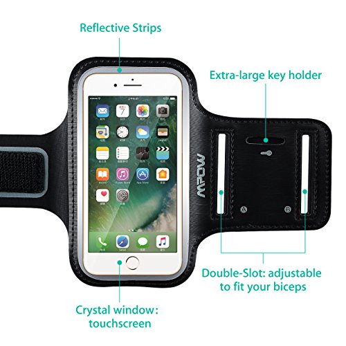 Mpow Brazalete Deportivo Antideslizante Contra Sudor Banda para Brazo con Bolsillito de Llaves para iPhone 6 6S reviews Mpow Brazalete Deportivo Antideslizante Contra Sudor Banda para Brazo con Bolsillito de Llaves para iPhone 6 6S