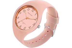 XCZAP Fashion Jelly Series Ladies Silicone Strap Electronic Quartz Waterproof Watch Luxury Simple learners Designer Watches Black White