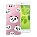 Produktbild Yokata Huawei Nova 2 Hülle Transparent Weiche Silikon Handyhülle Schutzhülle TPU Handy Tasche Schale Etui Weich Silicone Bumper Ultra Dünn Slim Schlank Durchsichtig Handytasche Premium Kratzfest Clear Backcover Schutz für Huawei Nova 2 (5 Zoll) Case Cover - Panda