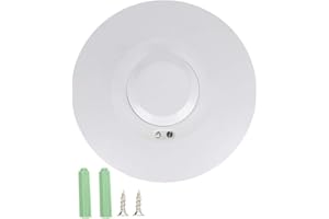 EECOO 5.8GHz Motion Sensor Light Switch, 360 Degree Ceiling Mount Sensor Detector Smart Microwave Radar Sensor Switch, Ceiling PIR Motion Sensor Switch with High Sensitive
