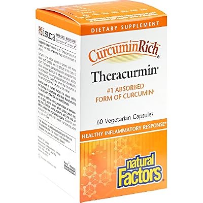 Natural Factors CurcuminRich, Theracurmin, 60 Caps Veggie - Natural Factors