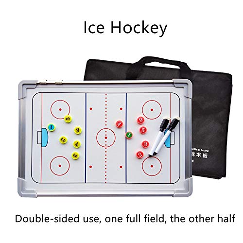ABCCS Hockey sur Glace Double Face Compétition D'athlètes De La Commission des Athlètes Tactique Magnétique Commande Réinscriptible