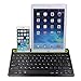 Produktbild Hunpta Slim Bluetooth Multi-Device Keyboard für Computer Tablets und Smartphones (Schwarz)