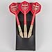 Produktbild Arsenal Messing Darts Set – 28 g – Full Set bis – Ideal Geschenk – inklusive Darts Ecke gebogen Kugelschreiber