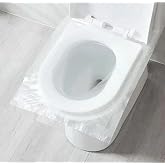 Klozet Kapak &Ouml;rt&uuml;s&uuml; Dispenseri, Tek Kullanımlık Hijyenik - 50 Adet, Seyahat, Otel, Avm, Okul,