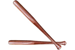 GADGETKING Baseball Bat Batt Heavy Duty Wooden Rounders Softball Wood Hardwood Solid Stick