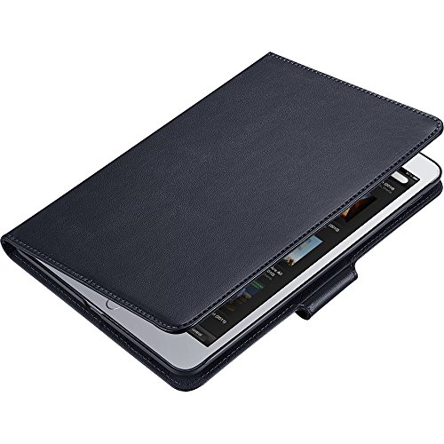 iPad Mini 4 Hülle, ESR® Intelligent Bildserie Unternehmen Stil PU Ledertasche mit Haspe mit Auto aufwachen / Schlaf Funktion Schutzhülle für iPad mini 4 (Blau) - 3