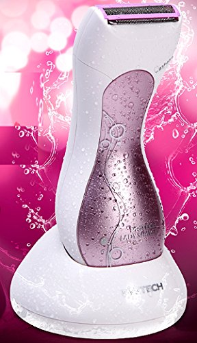 Pritech. Rasoir électrique étanche femme - Rechargeable Violet