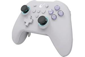 GuliKit Controlador De Juegos KK3 Max Joysticks De Efecto Hall Gatillos AnalóGicos Y Digitales InaláMbrico Pro Frecuencia De Sondeo De 1000 Hz Maglev/HD/VibracióN Rotatoria Compatible Con Switch/PC