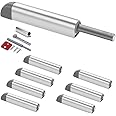 Magnetic Push Latches CBRIVE® 8Pack Push to Open Cabinet Hardware Door Latch & Lock for Hidden Door Heavy Duty Magnet Push Release Drawer Pull Strong Pop Out for Kitchen RV Closet Tip On Close- Silver