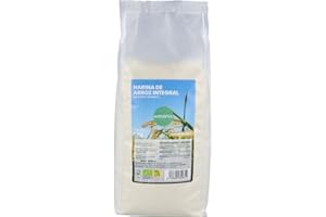 NATURITAS Harina de Arroz Integral Sin Gluten BIO 1kg | Vegano | Origen: España