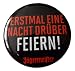 Produktbild Jägermeister - Erstmal eine Nacht drüber feiern - Button 30 mm