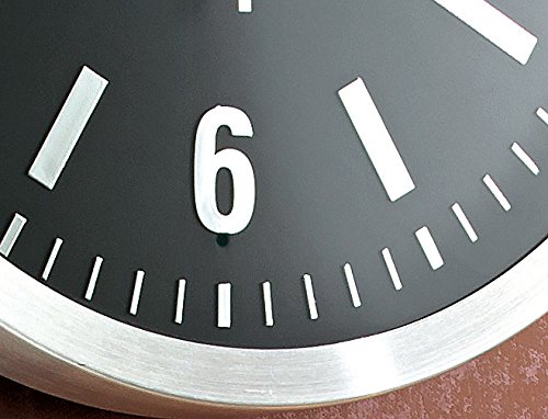 OctaCam Wanduhr in edlem Alu-Design mit integrierter HD-Videokamera - 5