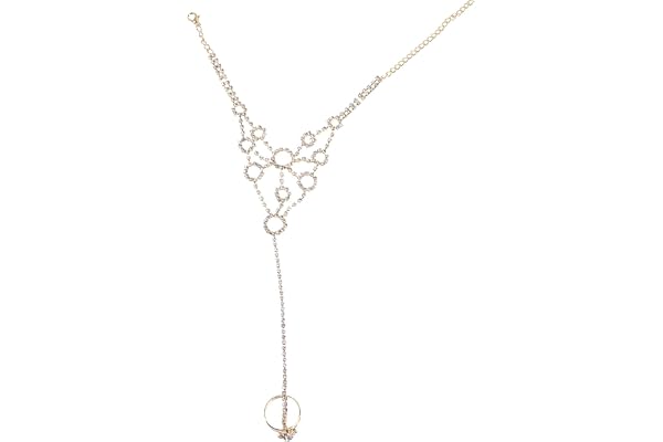Holibanna 1st Erfaren -operatör Presenterar Jag Här Titel För Er Produkt Baserat Angivna Kraven Somrig Rund Rhinestone Anklet För Damer Elegant Fotkedja För Strand Fest Bröllop Och