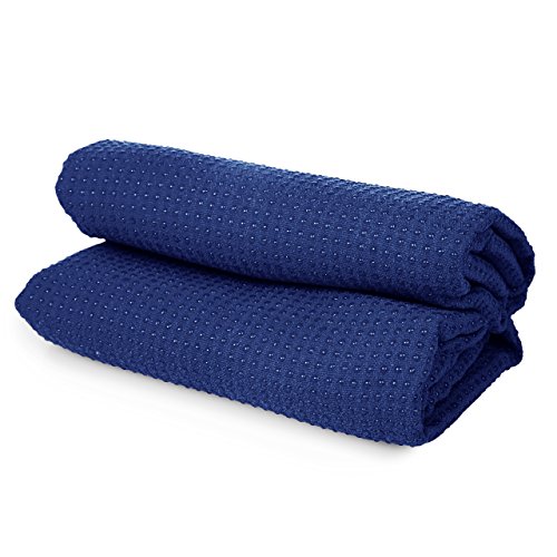 Lumaland Premium Mikrofaser Yoga Handtuch mit Antirutsch Noppen 60x180cm für die Yogamatte verschiedene Farben - 2
