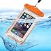 Produktbild I-Sonite (orange) Universal-Transparent Handy, Pass, Geld Wasser wasserdicht Swimming Pool, Meeresschutz Tasche Touch-Responsive Für Blackberry Keyone