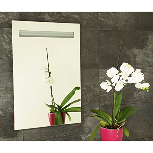 B-WARE Wandspiegel Badspiegel LED/Neon Badezimmerspiegel Wand Spiegel Ambiente-Light 50 x 70 cm - 3