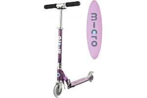 Micro Scooter Sprite - Roller violett gestreift