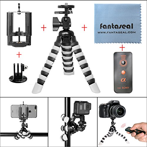 Fantaseal Kamera Dreibeinstativ Smartphone Dreibein Stative Actionkamera Tripod 3-in-1 Robust Kugelkopf Octopus Camcorder Tischstativ Dreifu Stativ Stnder Actioncam Gorillapod Mini-Stativ Stnder Kamera Stativ Handgriff Smartphone Tripod + GoPro Adapter + Handy Klemmhalter + Sony Fernbedienung Infrarot-Fernauslser fr GoPro Sony SJCAM Garmin Virb Xiaomi Yi + iPhone Samsung LG HTC Huawei Sony + Sony A230 A330 A450 A500 A550 A580 A33 A55 A65 A77 A99 A700 A900 NEX-5C NEX-5N NEX-7K - 8 Zoll Fantaseal Kamera Dreibeinstativ Smartphone Dreibein Stative Actionkamera Tripod 3-in-1 Robust Kugelkopf Octopus Camcorder Tischstativ Dreifu Stativ Stnder Actioncam Gorillapod Mini-Stativ Stnder Kamera Stativ Handgriff Smartphone Tripod + GoPro Adapter + Handy Klemmhalter + Sony Fernbedienung Infrarot-Fernauslser fr GoPro Sony SJCAM Garmin Virb Xiaomi Yi + iPhone Samsung LG HTC Huawei Sony + Sony A230 A330 A450 A500 A550 A580 A33 A55 A65 A77 A99 A700 A900 NEX-5C NEX-5N NEX-7K - 8 Zoll