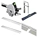 Price comparison product image Festool 561583 TS55REBQ-PLUS-FS 240V Plunge Saw + Systainer + 2 x 1.4m Rails, 2 x Connectors & Rail Bag