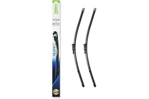 VALEO Silencio Escobilla - VF420 - Kit de Alto Rendimiento, Visibilidad Superior en Carretera, Fácil Instalación, Hojas Planas Originales de 650mm/650mm - Delanteras - Juego de 2 Escobillas - 574358