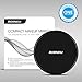 Bornku Compact Mirror B10 Magnifying Mirror Vanity Pocket Makeup Mirror Double Sided Mirrors with 10x Magnification for Birthday, Wedding, Anniversary Gift - Matte Black