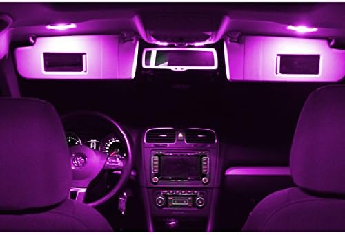 Premium LED interior lighting set, 5730 SMD, CanBus Plug and Play. Lighting set available in white, blue, red, green, yellow, pink